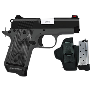 Kimber Kimber Mfg.,inc 3300252 Micro 9 RTC 9mm 7+1 3.15\" Ramped Barrel Black KimPro II Flared/Lowered Ejection Port Stainless Slide Shadow Ghost Grip - $658.78 at Classic Firearms