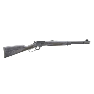 Marlin 70916 1894 Guide Gun, 18.63\" Barrel, Adjustable Semi-Buckhorn w/ Brass Bead Hooded Front Sight Blued Steel, Black Laminate Stock & Handguard