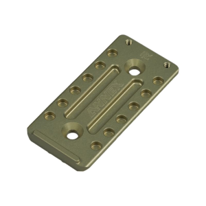 Q LLC ARCA Swiss Q-Sert Plate, Stocks and Forends, 7075 Aluminum, 3.06" Length, 1.3 oz, ACCARCAQSERTPLATE