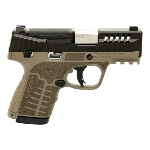 Savage Arms Savage Arms 67055 Stance XR 9mm 13+1 3.20\" Natural Black Nitride Ported Stainless Slide FDE Glass Filled Nylon Grip Ambidextrous - $423.99 at Classic Firearms