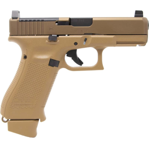 Glock Glock 19X MOS, Semi Automatic 9MM Pistol, OPTIC READY, Ameriglo Co-Witness Sights, (2) 19rd magazines and (1) 17rd Magazine, COYOTE - $685.99 at Classic Firearms