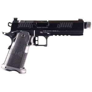 Alpha Foxtrot AF1911-ROMULUS 5\" Threaded Barrel, Optic Ready, RMSC Footprint, 1911 9mm Pistol, 19rd Magazine, DLC Finish - 48408 - Alpha Foxtrot