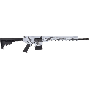Great Lakes Firearms Great Lakes Firearms GL10308 P-SNO AR10 Rifle .308 WIN. 18\" NIT Barrel 10rd Pursuit Snow Camo - $1038.00 at Classic Firearms
