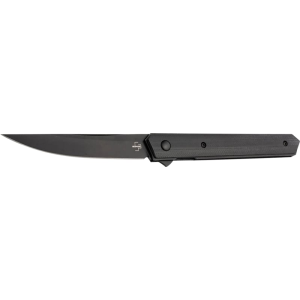 Boker 01BO339 Plus Kwaiken Air Pocket 3.54\" Plain Black G10 Handle