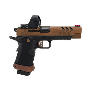 Kimber Kimber Mfg.,inc 3500055 2K11 Target (OI) 9mm 20+1 5\" High Polished w/ Coyote PVD, Brush Polish Flats w/ DLC Coating Stainless Slide Aluminum Grip - $2984.64 at Classic Firearms