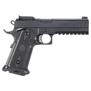 Eaa Girsan 395029 Witness2311 17/20+1 5\" Black Steel Barrel, Black Serrated Steel Slide, Black Polymer Frame w/Beavertail & Picatinny Rail, Black Checkered Polymer Grip, Ambidextrous - $1010.00 at Classic Firearms