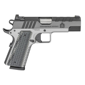 Springfield Springfield 1911 Emissary PX9218L .45 ACP 4.25\" Stainless Steel Finish, VZ Thin-Line G10 Grips - PX9218L - $1199.99 at Classic Firearms