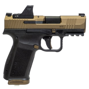 Canik Canik HG7882BV-N MC9L 9mm Semi-Auto Compact Pistol, 2-17 Rd Mags, 3 Dot Sights, Optic Ready, Undercut Trigger Guard, Bronze On Black W / MeCanik Optic - $604.93 at Classic Firearms
