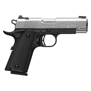 Browning Browning 051119492 1911-380 Stainless 3.58\"COMP 8rd Black/SS* - $592.77 at Classic Firearms