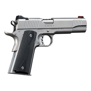 Kimber Kimber 3200007CA Stainless II (CA) 7+1 5\" Front Serrations Stainless Steel Slide Satin Silver Black Synthetic Double Diamond Checkering Grip - $1105.22 at Classic Firearms
