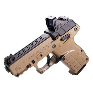 Kel-Tec Kel-Tec P17BTANOPTIC P17 16+1 3.80\" w/Optic & Holster Tan - $400.27 at Classic Firearms