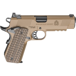 Springfield Springfield PC9124LRCB-CC 1911 TRP 4.25\" 7rd Coyote w/CARRY CUT - $1667.32 at Classic Firearms
