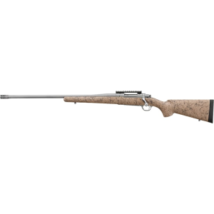 Ruger Ruger 57161 Hawkeye FTW Hunter Full Size 4+1 22\" Matte Stainless Threaded Barrel, Stainless Steel Receiver w/Picatinny Rail, Speckled Tan/Black HS Precision Synthetic Stock, Left Hand - $1521.18 at Classic Firearms