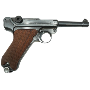 From Ben\'s Private Collection, WWII Era 1938 Dated S/42, P08 German Luger. 9MM Luger /Para, Good / V.G. Cond, Ser# 2958, C& R Eligible