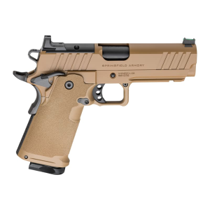 Springfield Springfield Armory PH9117AOSCBLC 1911 DS Prodigy 9mm 10+1 4.25\" Coyote Brown Cerakote Optic Ready Carbon Slide Polymer Grip - $1319.20 at Classic Firearms