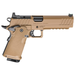 Springfield Springfield Armory PH9119AOSCBLC 1911 DS Prodigy 9mm 10+1 5\" Coyote Brown Cerakote Optic Ready Carbon Slide Polymer Grip - $1332.80 at Classic Firearms
