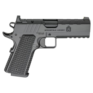 Springfield Springfield Armory PX9227LAOS 1911 Emissary 9mm 9+1 4.25\" Stainless Barrel Optic Ready Black Carbon Slide VZ Grips Thin-Line G10 Grip - $1179.99 at Classic Firearms