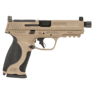 Smith & Wesson Smith & Wesson 14163 M&P9 M2.0 Metal 4.625\" 17-SH OR Threaded Barrel FDE - $827.56 at Classic Firearms