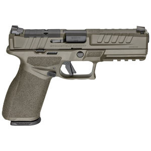 Springfield Springfield Armory EC9459GU Echelon Medium Frame 20+1 4.50\" Black Melonite Steel Barrel, OD Green Cerakote Optic Ready/Serrated Steel Slide & Polymer Frame w/Picatinny Rail, Textured Grip - $613.26 at Classic Firearms