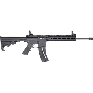 Smith & Wesson Smith & Wesson 14375 M&P15-22 Sport Bundle 25+1 16.50\" Black Threaded Barrel Polymer Receiver Black Handguard Grip - $484.27 at Classic Firearms