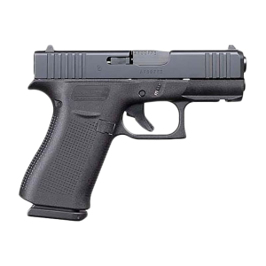 Glock Glock UX4350201FR G43X Sub-Compact Frame 10+1 3.41\" Black GMB Barrel, Black nDLC Front Rail/Serrated Steel Slide, Black Polymer Frame w/Beavertail, Black Textured Grip, - $448.00 at Classic Firearms