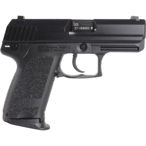Heckler And Koch HK M709031A5 USP9C Compact V1 DA/SA 3.58\" 13+1 Black Polymer Grip/Frame Grip Blued Steel - $1179.00 at Classic Firearms