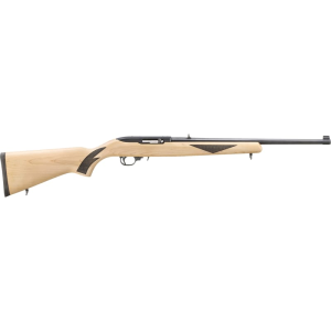Ruger Ruger 31475 10/22 Sporter, .22LR, 18.5\" Barrel, Blue, Natural Finish Wood Stock, 75TH ANNIVERSARY - $299.99 at Classic Firearms