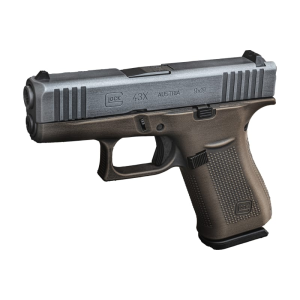 Glock Glock PX4350201SBBW 43X Plunderer Silver Bronze Battle SCT - $580.79 at Classic Firearms