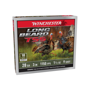 Winchester Long Beard TSS 28 Gauge 3 1-1/2oz #9 5/Box chester Long Beard TSS 28 Gauge 3 1-1/2oz #9 5/Box Ammo
