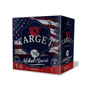 el Sport Target High Velocity 12 Gauge 2.75 1oz #7.5 Lead Shot 25 Rounds Brass Case ANS121FSC75 Ammo