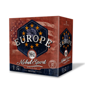 Nobel Sport Europe 12 Gauge 2.75 1 Oz #7.5 Lead Shot 25 Rounds ANSEU12175 Brass Case el Sport Europe 12 Gauge 2.75 1 Oz #7.5 Lead Shot 25 Rounds ANSEU12175 Brass Case Ammo