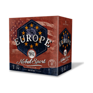 Nobel Sport Europe 12 Gauge 2.75 1 Oz #8 Lead Shot 25 Rounds ANSEU1218 Brass Case el Sport Europe 12 Gauge 2.75 1 Oz #8 Lead Shot 25 Rounds ANSEU1218 Brass Case Ammo