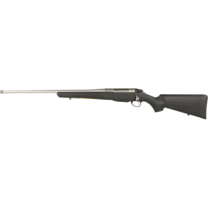 Tikka Tikka JRTXB43122MT T3 Lite Full Size 3.1\"\\s24.30\" Stainless Threaded Barrel, Drilled & Tapped Stainless Steel Receiver, Fixed Black Synthetic Stock, Left Hand - $1009.00 at Classic Firearms