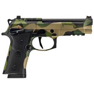 Beretta Beretta SPEC0741A10 92XI SAO FS 4.7\" 10RND Splinter Camo 2 Mags - $869.00 at Classic Firearms