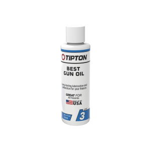 Tipton 1222701 Gun Oil 4oz Bottle Petroleum-Based Corrosion Inhibitors