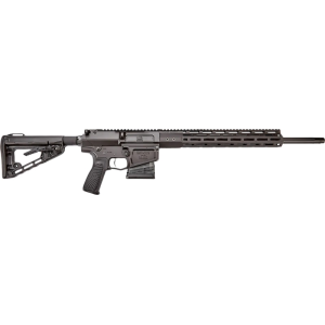 Wilson Combat Wilson Combat SS-308FTBLACK Super Sniper 20\" Fluted Threaded Barrel Black Armor-Tuff - $3358.00 at Classic Firearms