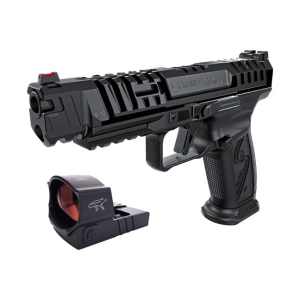 Canik Canik SFx RIVAL-S 5\" Optic Ready Dark Side Steel Frame with 2-18rd Mags and 3 MOA MECANIK MO2 Reflex Sight - HG7607-N - $989.99 at Classic Firearms