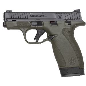 Smith & Wesson Smith & Wesson Bodyguard 2.0 .380 ACP 2.75\" Barrel 12rd Semi-Auto Pistol W/ Thumb Safety, OD Green - 14432 Limited Edition - $389.99 at Classic Firearms
