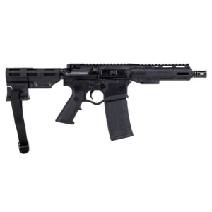 American Tactical Imports ATI Alpha Maxx Semi-Automatic AR-15 Pistol 7.5\" Barrel, .223/5.56, M-LOK Handguard, 30 Round Mag, Adj Brace W/ Adjustable Strap, Black - ATIGAX556ML7B - $379.99 at Classic Firearms