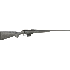 Howa HCBN7MMPRCGW 1500 Carbon Stalker Full Size 3.1\"\\s24\" Blued Steel Threaded Barrel, Blued Drilled & Tapped Steel Receiver, Fixed Stocky\'s Black Carbon Fiber w/Gray Webbing Stock, Right Hand - Legacy Sports