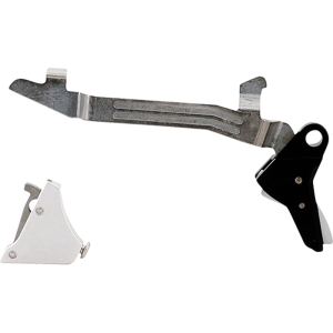 Timney Triggers Timney Alpha Competition Large Silver Trigger - Fits Glock Gen 5 Pistols - $149.99 at Classic Firearms