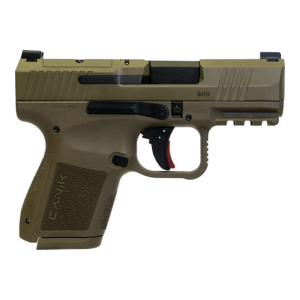 Canik Canik HG7651CAD-N Mete MC9 Sub Compact, 9mm Semi-Auto Pistol, 3.18\" Bbl. Optic Ready, 2-10rd Mags, California Compliant - FDE - $419.99 at Classic Firearms