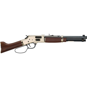Henry Henry H006GCML Mare\'s Leg Side Gate 5+1 12.90\" Blued Octagon Barrel, Polished Hardened Brass Rec, American Walnut Furniture, Large Loop Lever, Adj. Sight - $939.77 at Classic Firearms