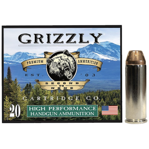 zzly 45 Colt P 225gr Jacketed Hollow Point 20rd Brass Case GC45C P3 Ammo