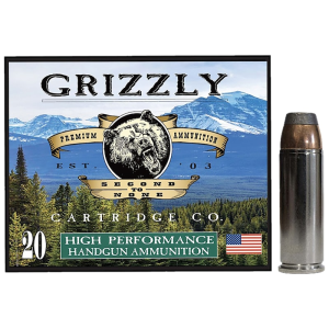 zzly 45 Colt P 300gr Bonded Flat Point Brass Case 20 Rounds GC45C P10 Ammo