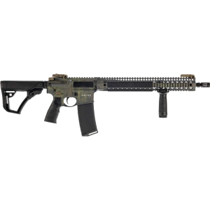 Daniel Defense Daniel Defense DLRLIMSER-002 DDM4 V9 32+1 16\" Crocodile Rattlecan Threaded Barrel, Crocodile Rattlecan Picatinny Rail Aluminum Receiver, DD Buttstock Black Polymer Stock, Black Polymer Grip - $1815.56 at Classic Firearms
