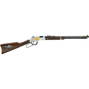 Henry Henry H004EMS Golden Boy EMS Tribute Edition Lever 22 Short/Long/Long Rifle 20\" 16 LR/21 Short Walnut Stock Blued Barrel/Nickel Receiver - $976.41 at Classic Firearms
