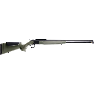 Cva CVA PR2048NM Optima 26\" Black Nitride Fluted Barrel, 0 MOA Picatinny Rail, Black Steel Receiver, Fixed OD Green Synthetic Stock - $386.32 at Classic Firearms