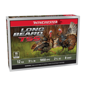 Winchester Long Beard TSS 12 Gauge 3.5 #8 Shotshell chester Long Beard TSS 12 Gauge 3.5 #8 Shotshell Ammo