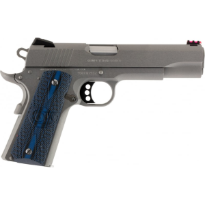 Colt Defense Colt O1072CCS 1911 Competition 70 Series Single 9mm Luger 5\" 9+1 Blue G10 w/Logo Grip Stainless Steel - $905.27 at Classic Firearms